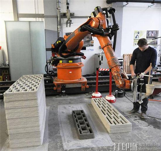 慕尼黑大学开发出3D打印复杂建筑结构的“选择性结合”方法
