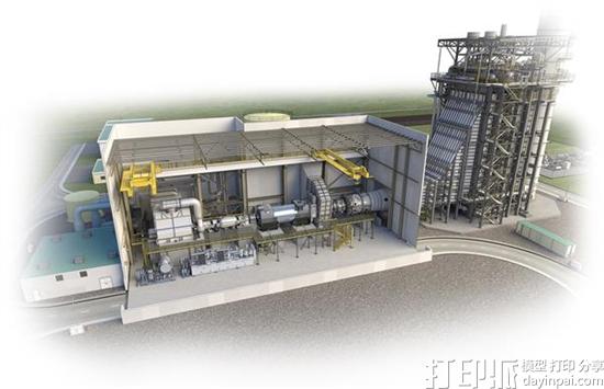 GE制造出最大的3D打印燃气轮机 打破能源行业的记录 GE制造出最大的3D打印燃气轮机 打破能源行业的记录