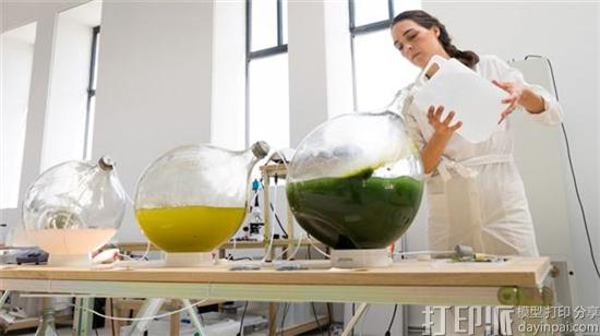 荷兰设计师发明出由藻类植物制成的环保型3D打印生物材料