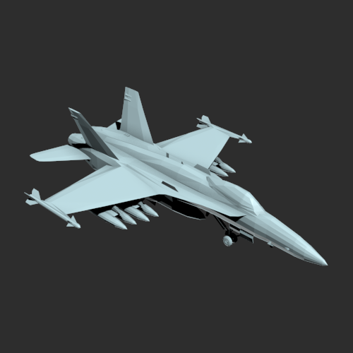 战斗机模型一架