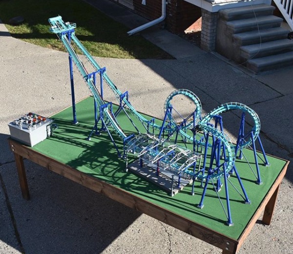 厉害！Purdue学生3D打印出功能完整的Invertigo过山车复制品