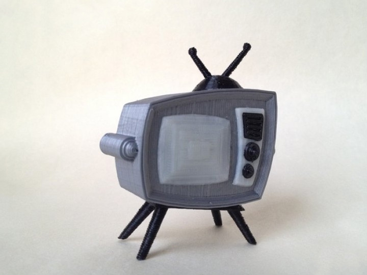 复古型电视机