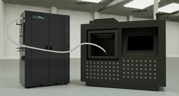 罗素AMPro筛分站开发主要是用于金属3D打印的新型粉末管理系统