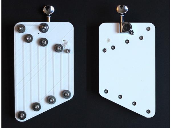 厉害！3D打印TuneFast竖琴可只用一个字符串就能产生整个八度的音符