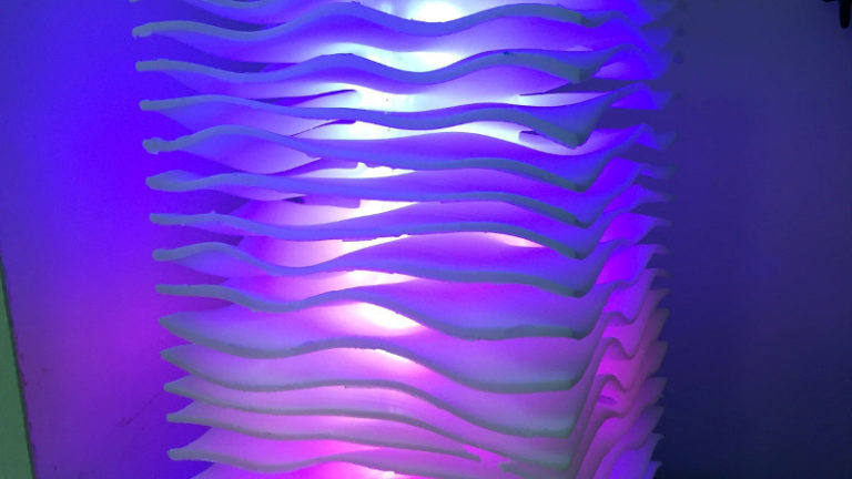 轻松了解天气情况！伦敦设计师3D打印天气预报波灯