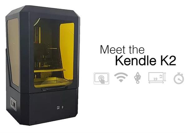 KENDLE推出新款K2大幅面SLA 3D打印机，价格低至$ 1,250
