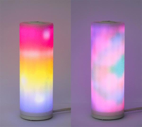 荷兰制造商3D打印出天气灯，可以显示实时天气