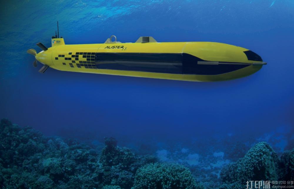 a18d中型自主水下航行器主要用于深水应用,专门收集高精度3d测量和