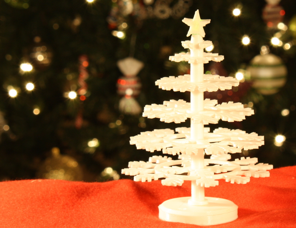 桌面圣诞树模型