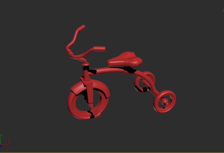 机械自行车模型