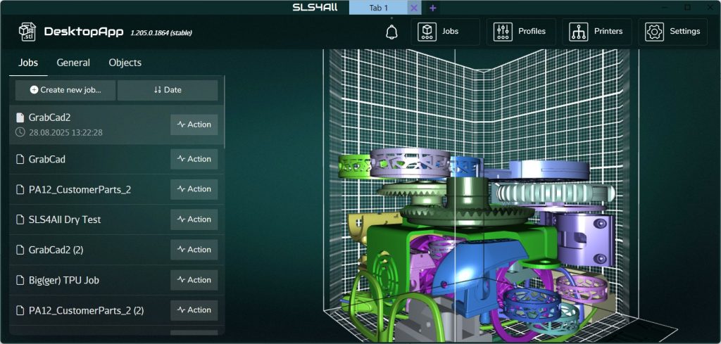 SLS4All推出全流程工业级SLS解决方案